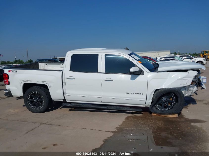 2018 Chevrolet Silverado 1500 2Lt VIN: 3GCUKREC7JG572814 Lot: 39625103