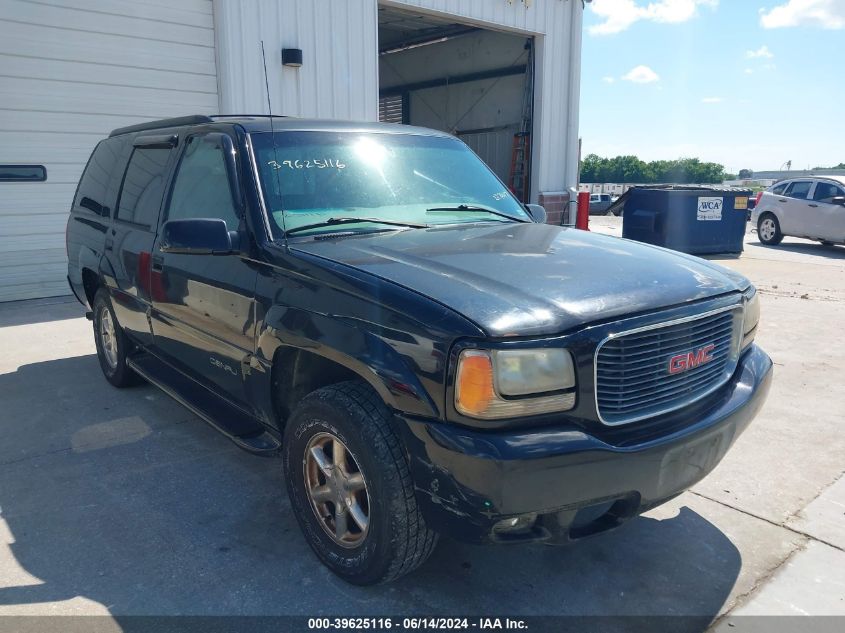 1999 GMC Yukon Denali VIN: 1GKEK13RXXR916422 Lot: 39625116