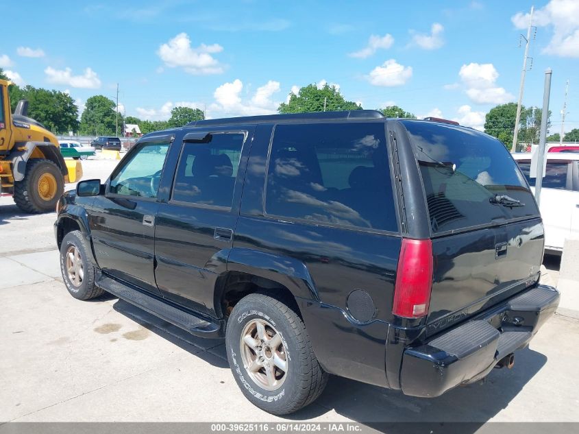 1999 GMC Yukon Denali VIN: 1GKEK13RXXR916422 Lot: 39625116