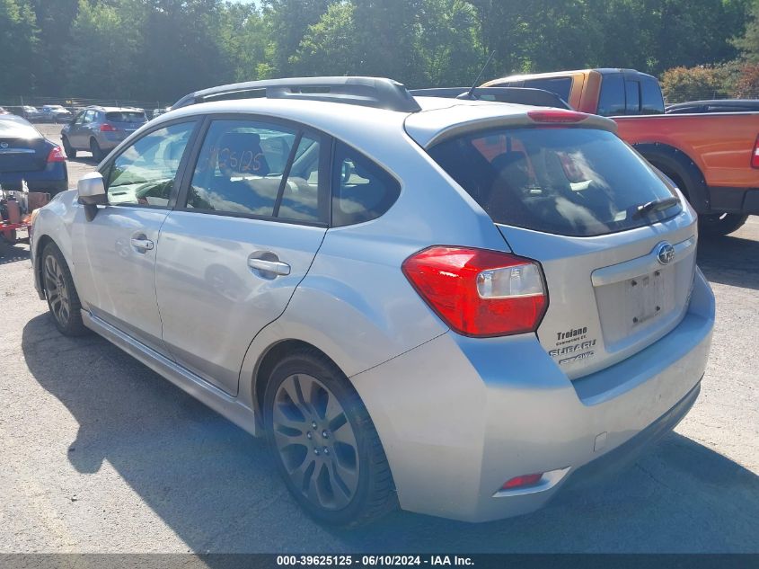 2012 Subaru Impreza 2.0I Sport Premium VIN: JF1GPAL60CH215244 Lot: 39625125