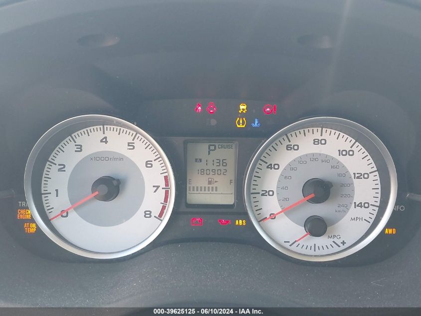 2012 Subaru Impreza 2.0I Sport Premium VIN: JF1GPAL60CH215244 Lot: 39625125