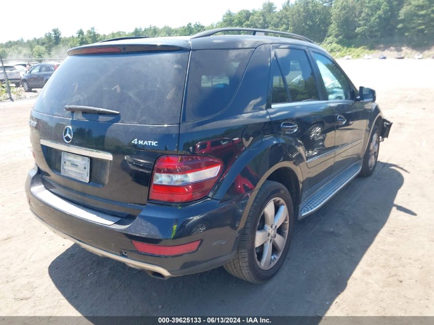 2011 Mercedes-Benz Ml 350 4Matic VIN: 4JGBB8GB7BA724883 Lot: 39625133