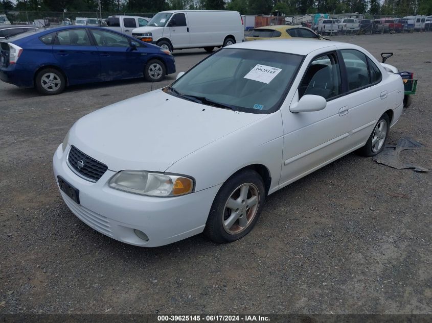 2002 Nissan Sentra Gxe VIN: 3N1CB51D62L650367 Lot: 39625145