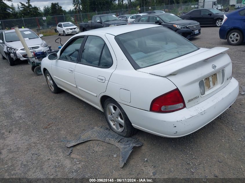 2002 Nissan Sentra Gxe VIN: 3N1CB51D62L650367 Lot: 39625145