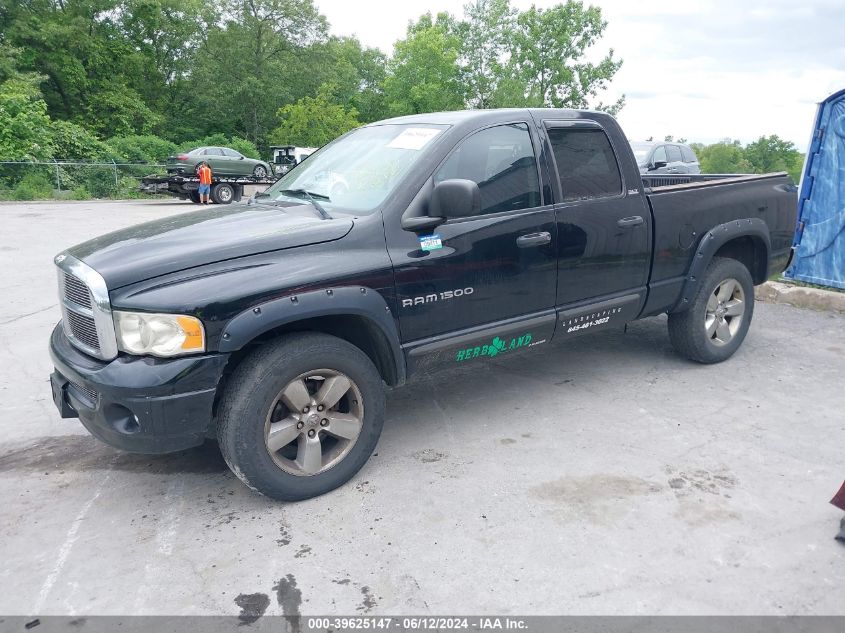 2002 Dodge Ram 1500 St VIN: 1D7HU18N42S705295 Lot: 39625147