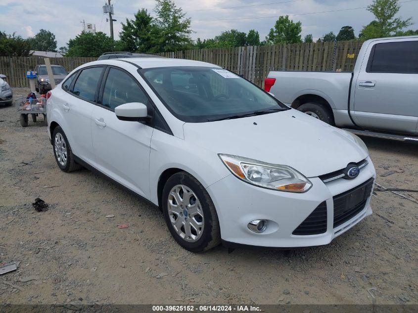 2012 Ford Focus Se VIN: 1FAHP3F24CL196087 Lot: 39625152