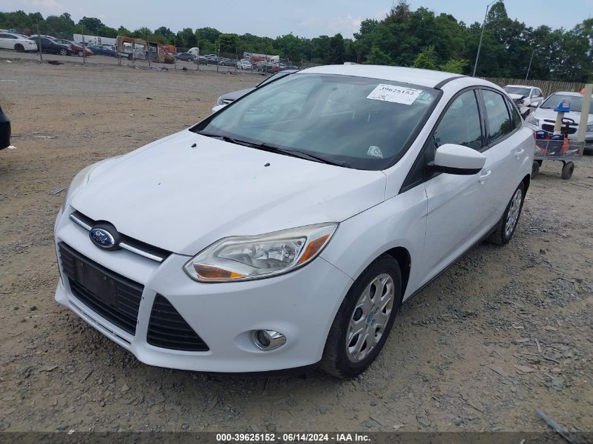 2012 Ford Focus Se VIN: 1FAHP3F24CL196087 Lot: 39625152