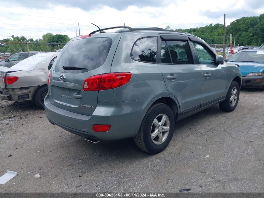 2007 Hyundai Santa Fe Gls VIN: 5NMSG13D97H083060 Lot: 39625153