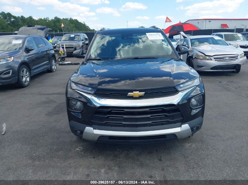 2022 Chevrolet Trailblazer Fwd Lt VIN: KL79MPS20NB012631 Lot: 39625157