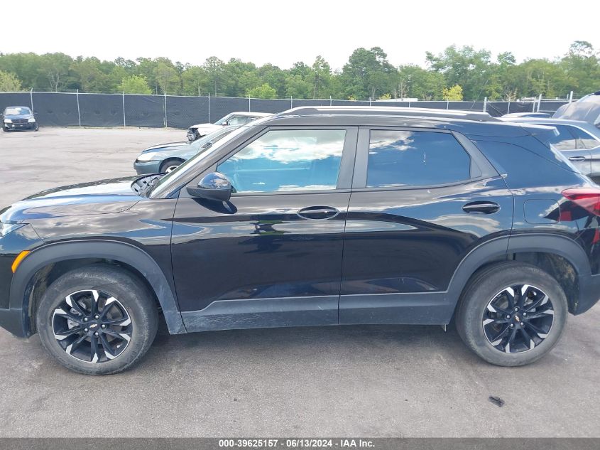 2022 Chevrolet Trailblazer Fwd Lt VIN: KL79MPS20NB012631 Lot: 39625157