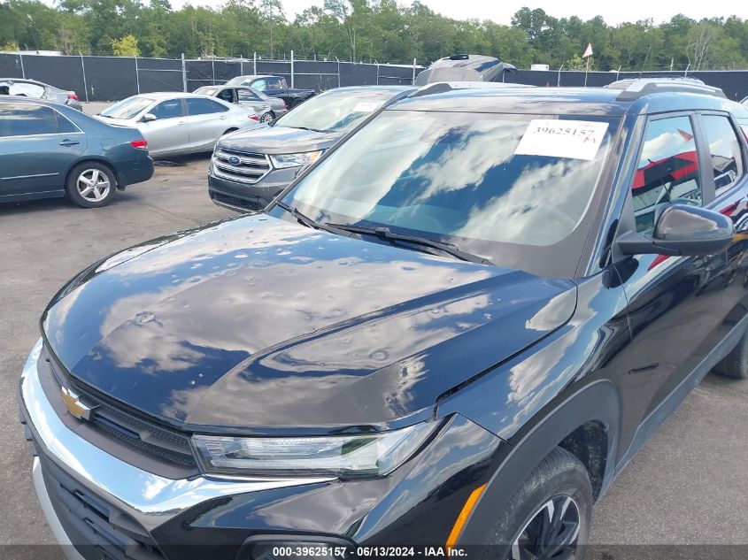 2022 Chevrolet Trailblazer Fwd Lt VIN: KL79MPS20NB012631 Lot: 39625157