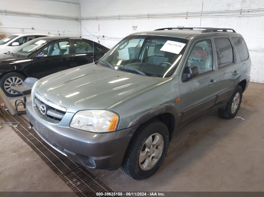 2003 Mazda Tribute Lx V6 VIN: 4F2YZ94143KM45155 Lot: 39625158