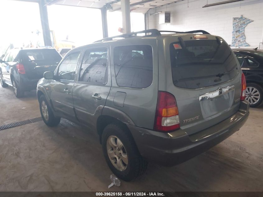 2003 Mazda Tribute Lx V6 VIN: 4F2YZ94143KM45155 Lot: 39625158