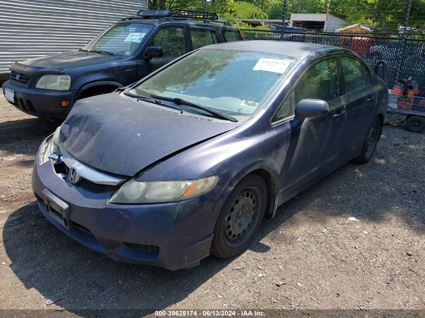 2HGFA16529H547832 | 2009 HONDA CIVIC