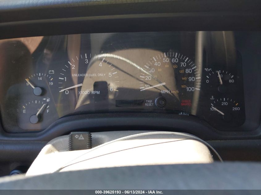 1998 Jeep Cherokee Classic/Sport VIN: 1J4FT68S8WL214553 Lot: 39625193