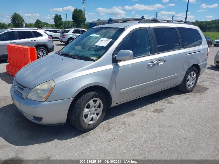 2008 Kia Sedona Lx VIN: KNDMB233486214012 Lot: 39625197