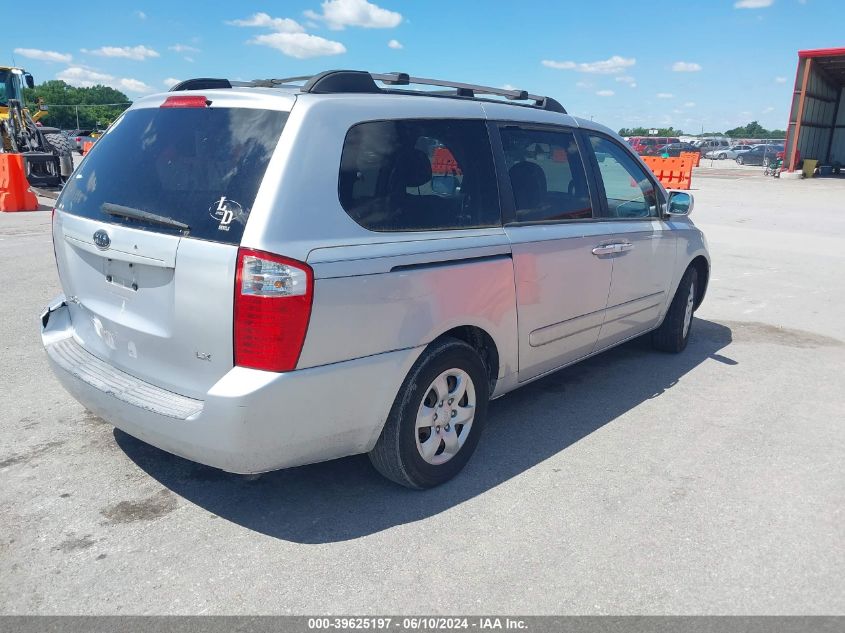 2008 Kia Sedona Lx VIN: KNDMB233486214012 Lot: 39625197