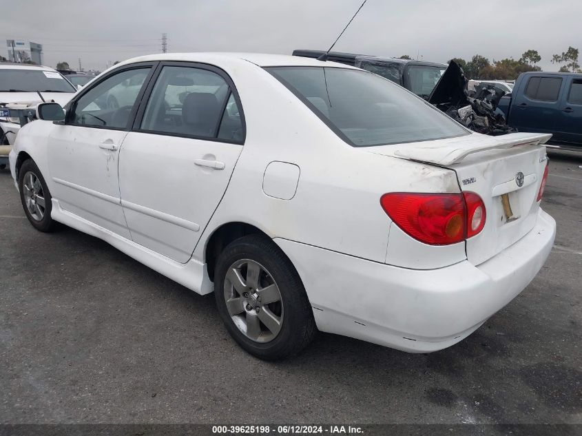 2003 Toyota Corolla S VIN: 1NXBR32E53Z051544 Lot: 39625198