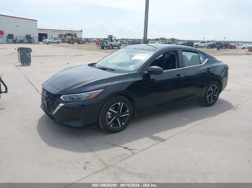 2024 Nissan Sentra Sv VIN: 3N1AB8CV6RY240583 Lot: 39625200