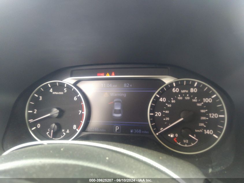 2022 Nissan Altima Sv VIN: 1N4BL4DV0NN393947 Lot: 39625207