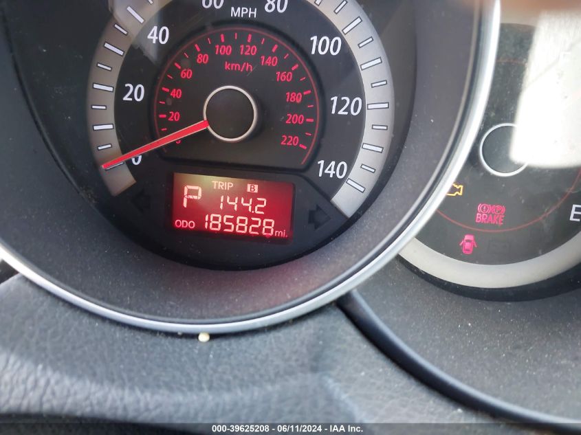 2010 Kia Forte Ex VIN: KNAFU4A2XA5812736 Lot: 39625208