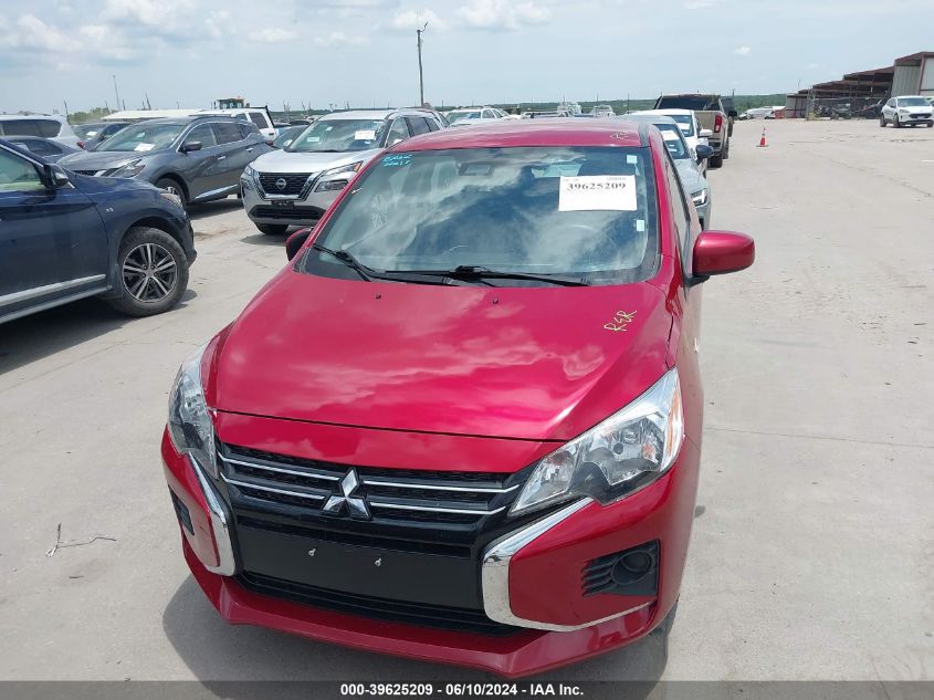 2021 Mitsubishi Mirage Es/Le/Carbonite Edition VIN: ML32AUHJ0MH013223 Lot: 39625209