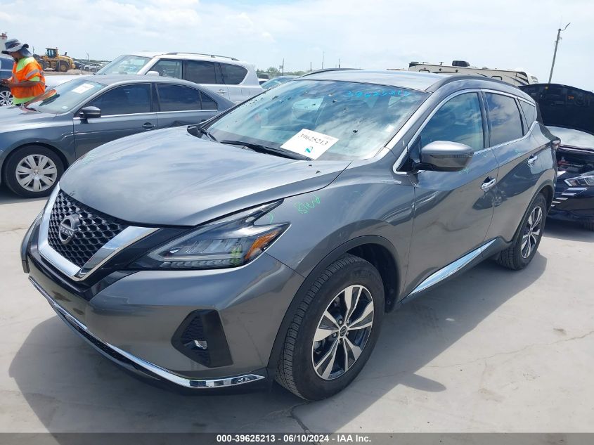 2023 Nissan Murano Sv VIN: 5N1AZ2BJ5PC126385 Lot: 39625213