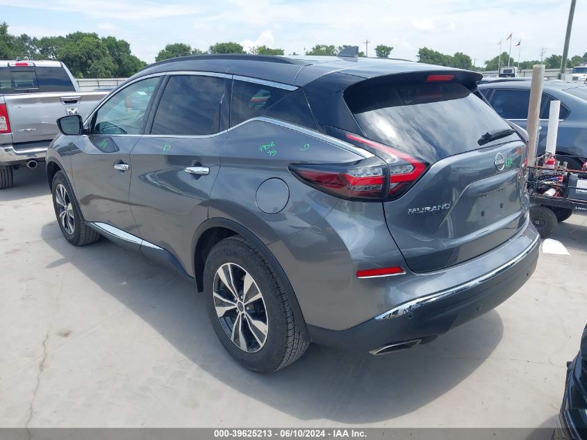 2023 Nissan Murano Sv VIN: 5N1AZ2BJ5PC126385 Lot: 39625213