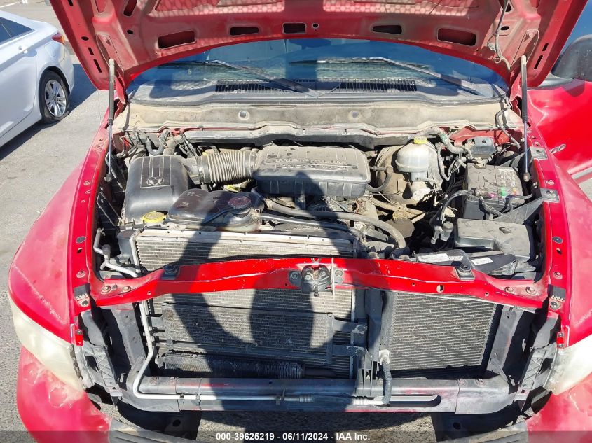 2002 Dodge Ram 1500 St VIN: 3D7HU18N62G139812 Lot: 39625219