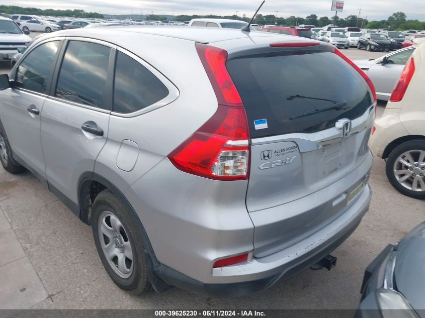 2016 HONDA CR-V LX - 2HKRM3H3XGH569334