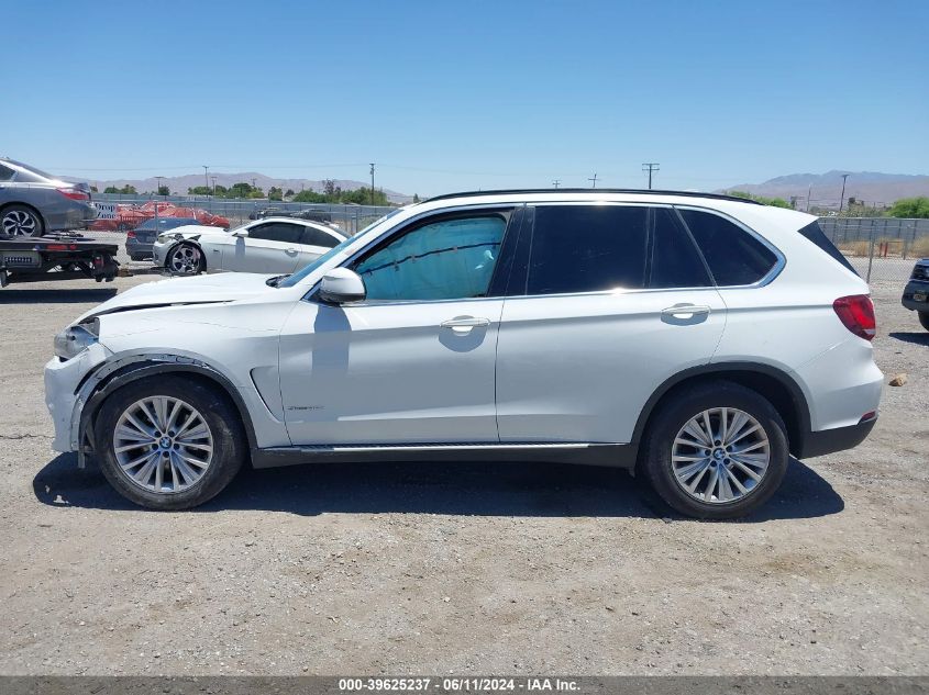 2016 BMW X5 Sdrive35I VIN: 5UXKR2C59G0U17711 Lot: 39625237
