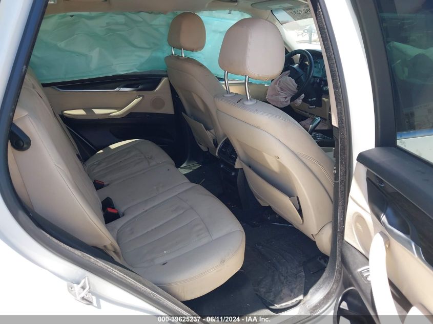 2016 BMW X5 Sdrive35I VIN: 5UXKR2C59G0U17711 Lot: 39625237