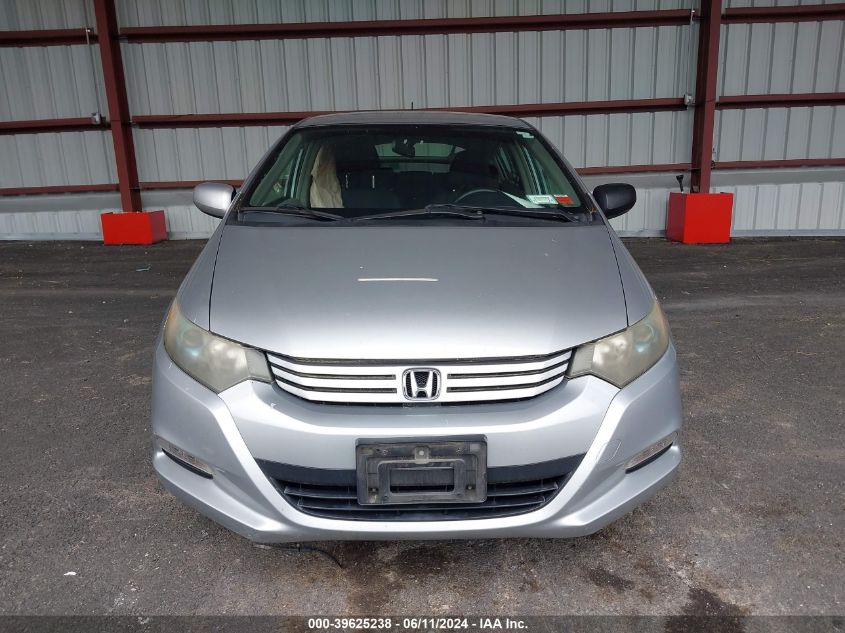 2010 Honda Insight Lx VIN: JHMZE2H5XAS037520 Lot: 39625238