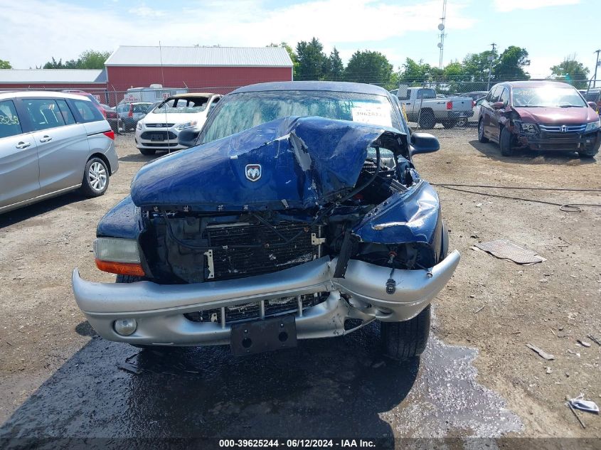 2002 Dodge Dakota VIN: 1B7FL16X12S530416 Lot: 39625244