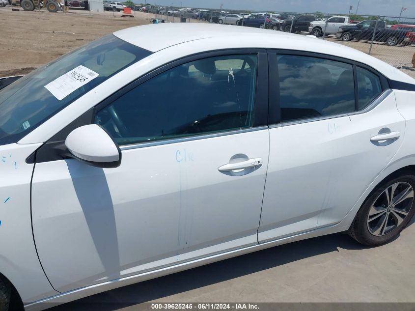 2022 NISSAN SENTRA SV XTRONIC CVT - 3N1AB8CV5NY270636