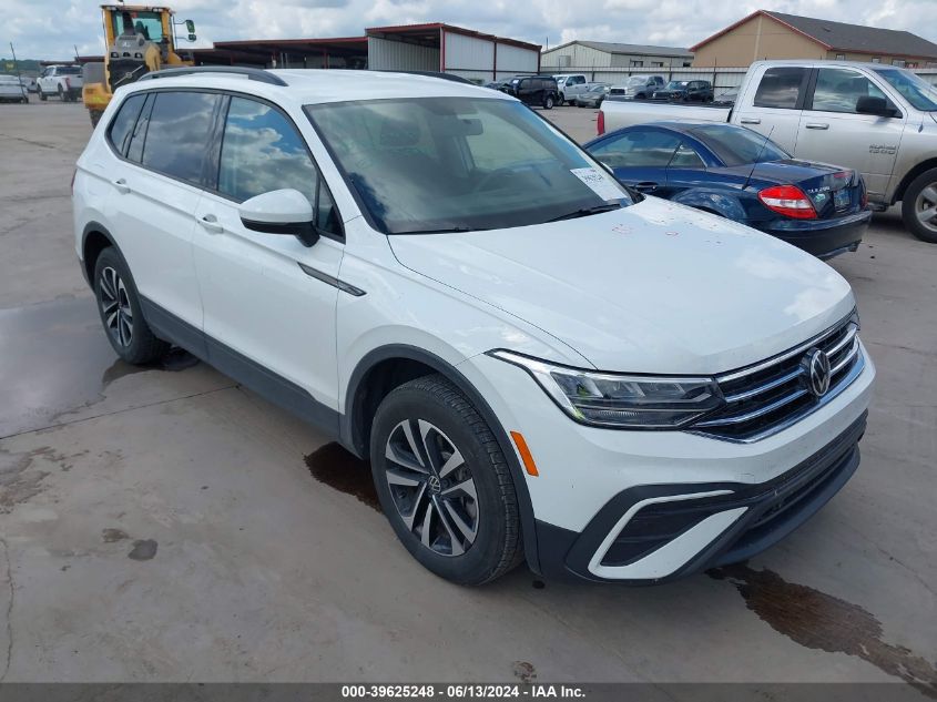 2022 VOLKSWAGEN TIGUAN S - 3VV1B7AX4NM164375