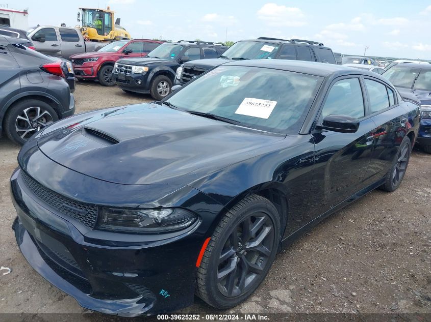 2023 Dodge Charger Gt VIN: 2C3CDXHG2PH588229 Lot: 39625252