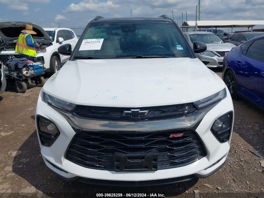 2023 Chevrolet Trailblazer Fwd Rs VIN: KL79MTSL9PB207986 Lot: 39625259