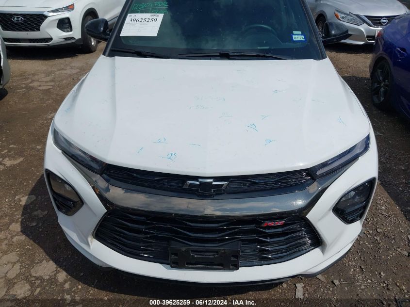 2023 Chevrolet Trailblazer Fwd Rs VIN: KL79MTSL9PB207986 Lot: 39625259