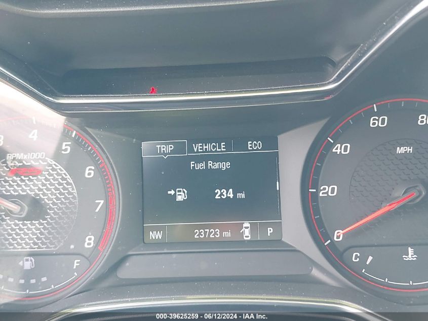 2023 Chevrolet Trailblazer Fwd Rs VIN: KL79MTSL9PB207986 Lot: 39625259