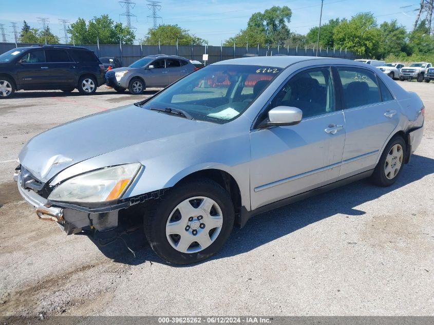 2005 Honda Accord 2.4 Lx VIN: 1HGCM56425A109345 Lot: 39625262