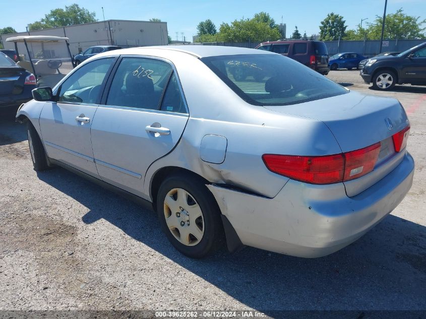 2005 Honda Accord 2.4 Lx VIN: 1HGCM56425A109345 Lot: 39625262