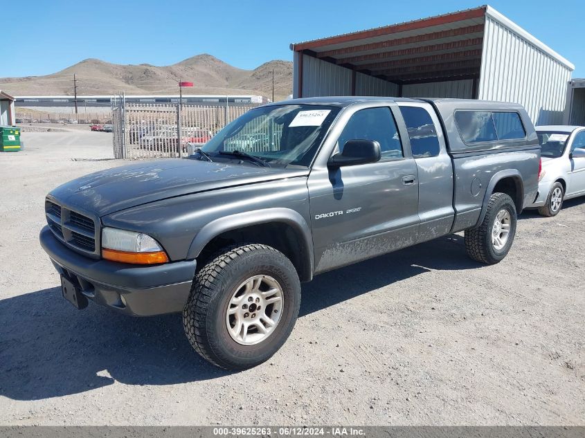 2002 Dodge Dakota Sport VIN: 1B7GG32X32S543761 Lot: 39625263