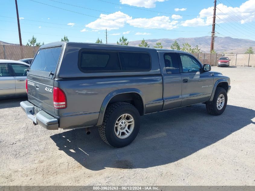 2002 Dodge Dakota Sport VIN: 1B7GG32X32S543761 Lot: 39625263