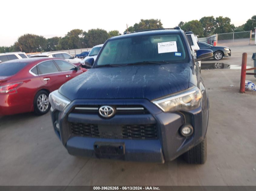 2023 Toyota 4Runner Sr5 VIN: JTEEU5JR6P5285686 Lot: 39625265