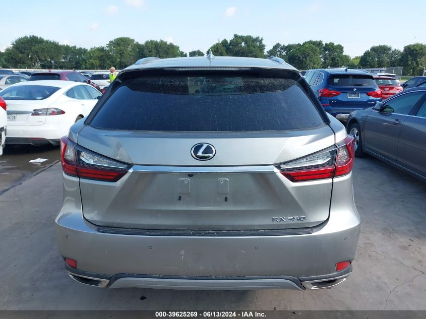 2022 Lexus Rx 350 VIN: 2T2HZMAA1NC227391 Lot: 39625269