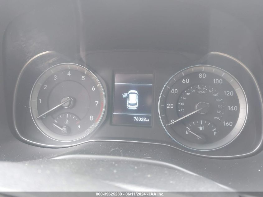 2021 Hyundai Kona Se VIN: KM8K12AA6MU660272 Lot: 39625280