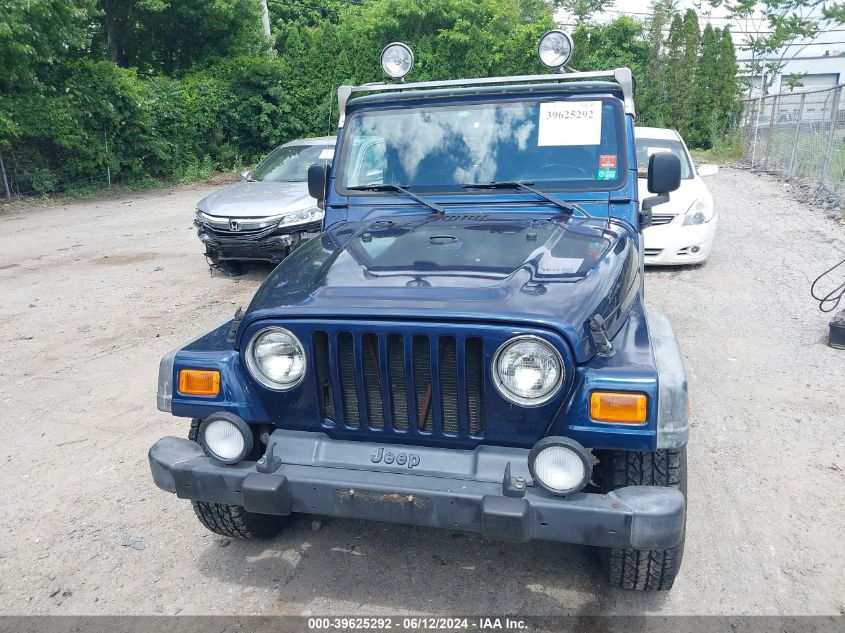 2003 Jeep Wrangler Sport VIN: 1J4FA49S13P323336 Lot: 39625292