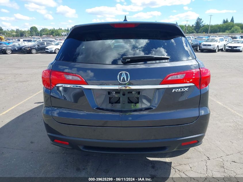 2015 Acura Rdx VIN: 5J8TB3H51FL007024 Lot: 39625299