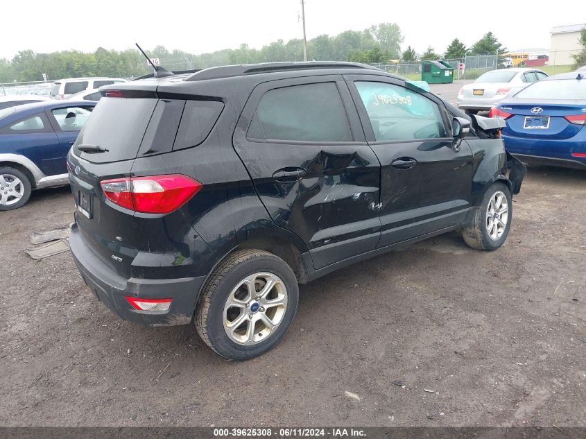 2021 Ford Ecosport Se VIN: MAJ6S3GL0MC397192 Lot: 39625308